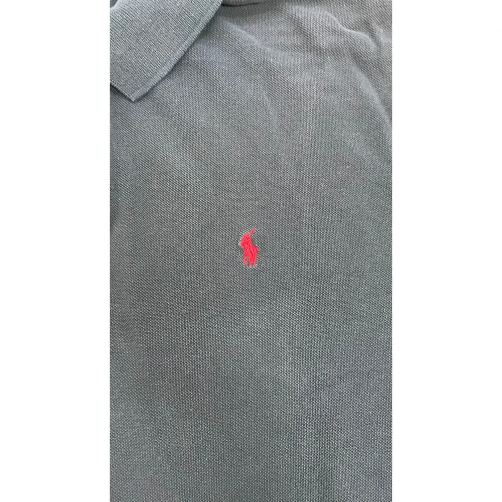 Polo Ralph Lauren Polo Shirt Mens XL Black Excellent Short Sleeve Pony Logo